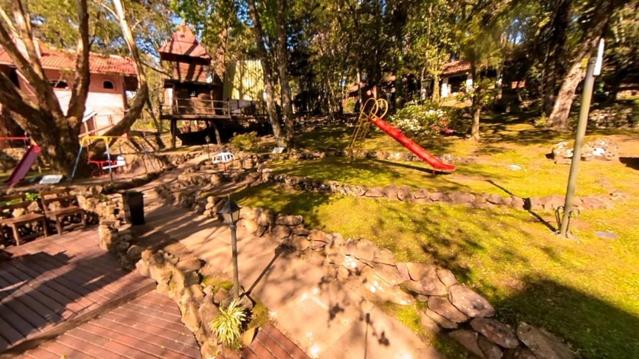 Apto No Centro De Gramado Com Piscina Termica Exteriér fotografie