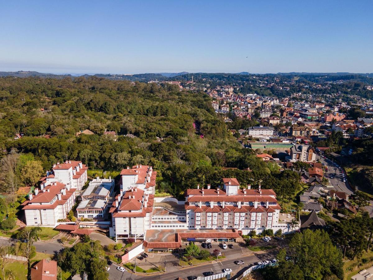 Apto No Centro De Gramado Com Piscina Termica Exteriér fotografie