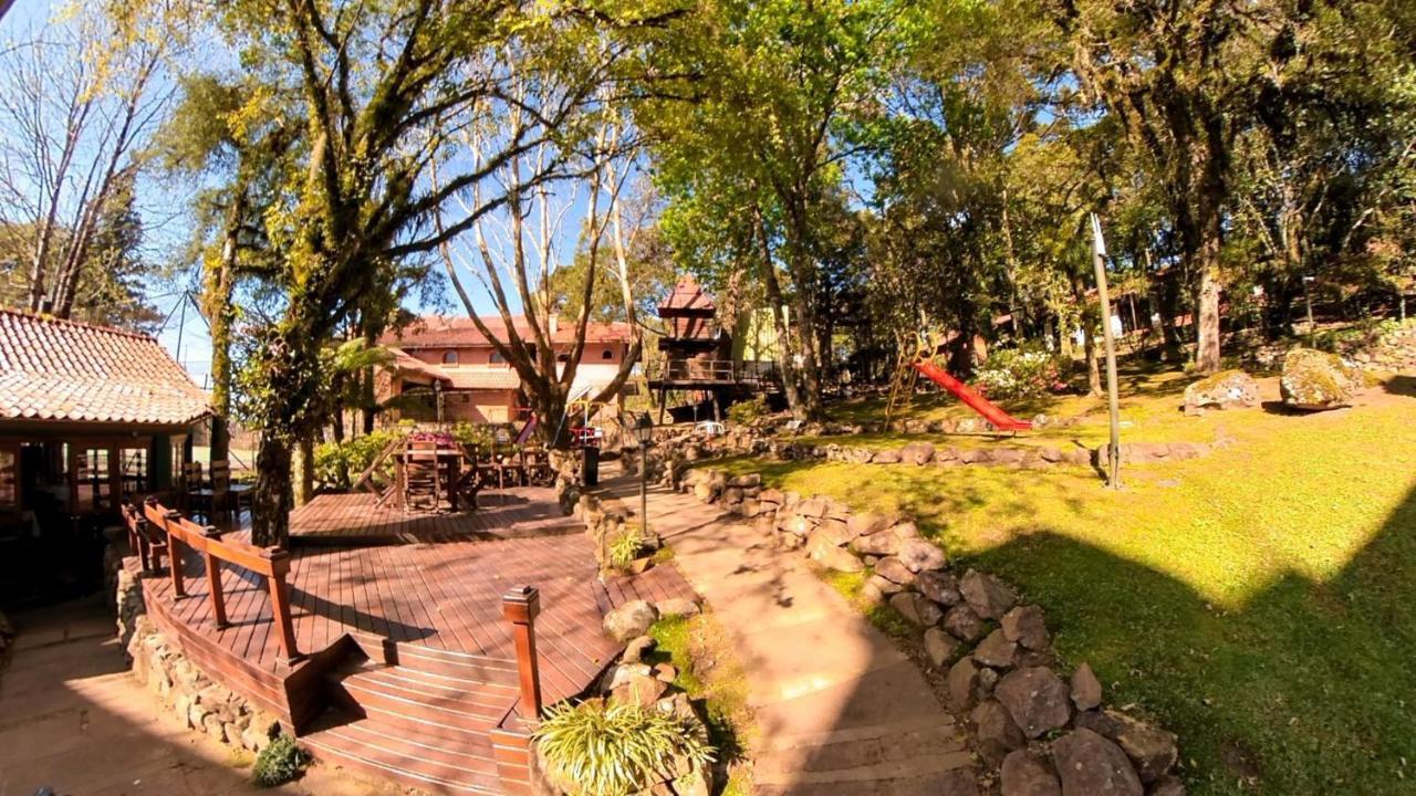 Apto No Centro De Gramado Com Piscina Termica Exteriér fotografie