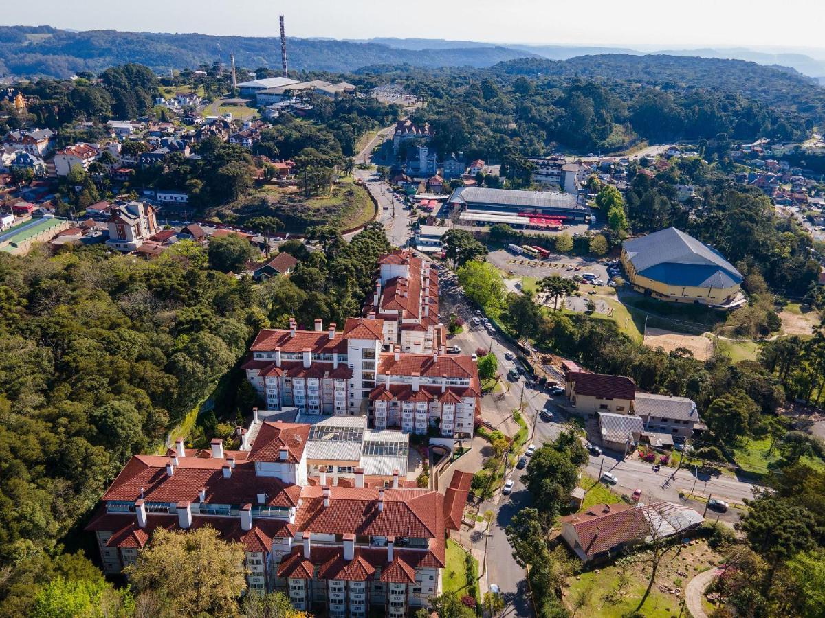 Apto No Centro De Gramado Com Piscina Termica Exteriér fotografie